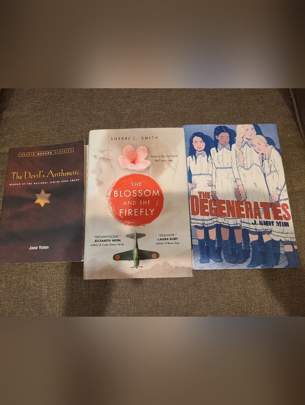 The Devil's Arithmetic, The Blossom and the Firefly, The Degenerates Book Bundle